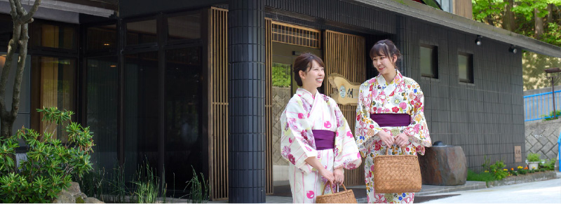 色浴衣